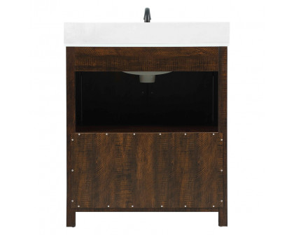 Elegant Bathroom Vanity - Espresso (VF90230EX-BS)