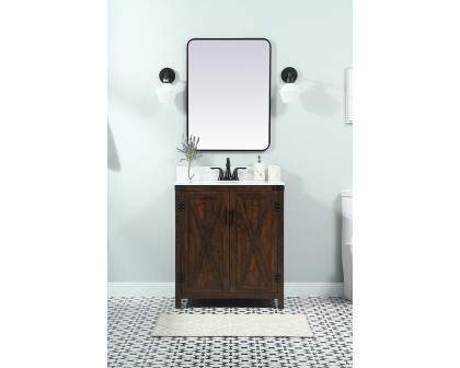 Elegant Bathroom Vanity - Espresso (VF90230EX-BS)