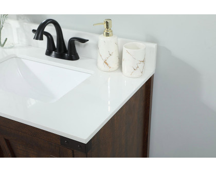 Elegant Bathroom Vanity - Espresso (VF90230EX-BS)