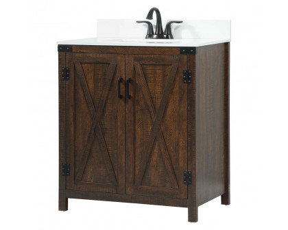 Elegant Bathroom Vanity - Espresso (VF90230EX-BS)