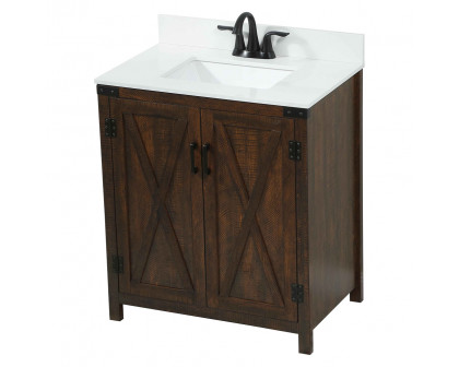 Elegant Bathroom Vanity - Espresso (VF90230EX-BS)