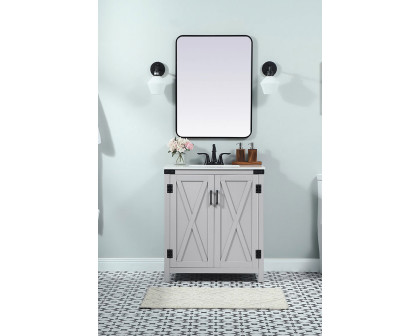 Elegant Bathroom Vanity - Gray (VF90230GR)