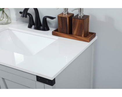 Elegant Bathroom Vanity - Gray (VF90230GR)