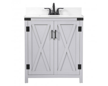 Elegant - Bathroom Vanity (PNT-VF90230)