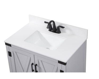 Elegant Bathroom Vanity - Gray (VF90230GR-BS)