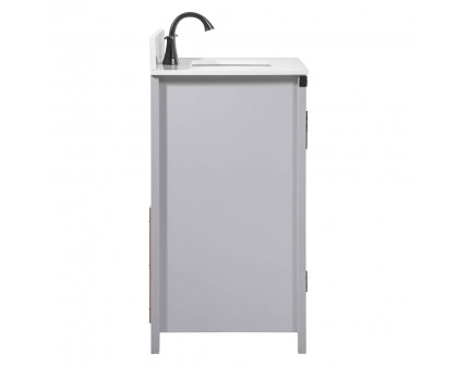 Elegant Bathroom Vanity - Gray (VF90230GR-BS)