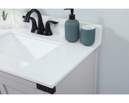 Elegant Bathroom Vanity - Gray (VF90230GR-BS)