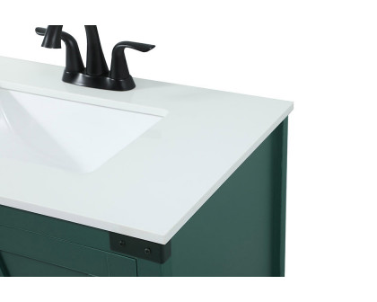 Elegant Bathroom Vanity - Green (VF90230MGN)