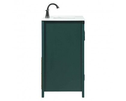 Elegant Bathroom Vanity - Green (VF90230MGN)