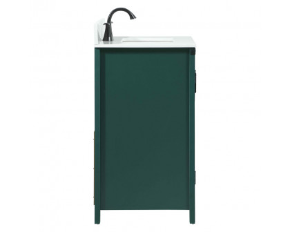 Elegant Bathroom Vanity - Green (VF90230MGN-BS)