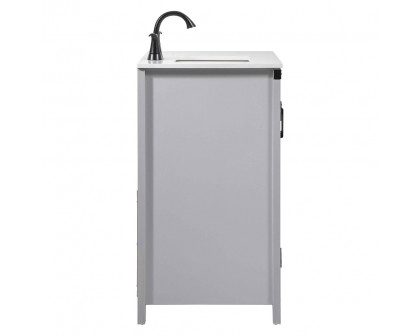 Elegant Bathroom Vanity - Gray (VF90232GR)