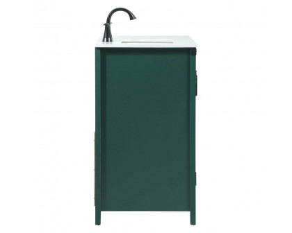 Elegant Bathroom Vanity - Green (VF90232MGN)