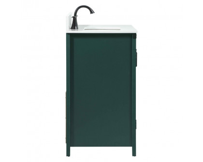 Elegant Bathroom Vanity - Green (VF90232MGN-BS)