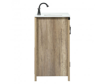 Elegant Bathroom Vanity - Natural Wood (VF90232NT)