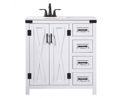 Elegant - Bathroom Vanity (PNT-VF90232)