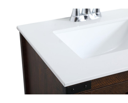 Elegant Bathroom Vanity - Espresso (VF90236EX)