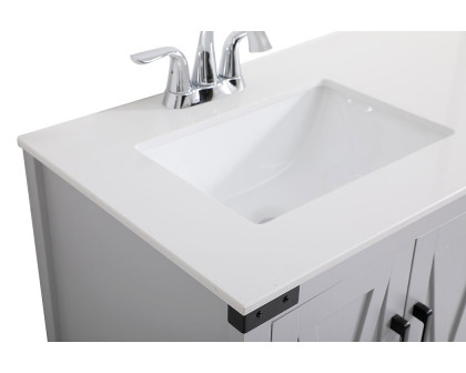 Elegant Bathroom Vanity - Gray (VF90236GR)