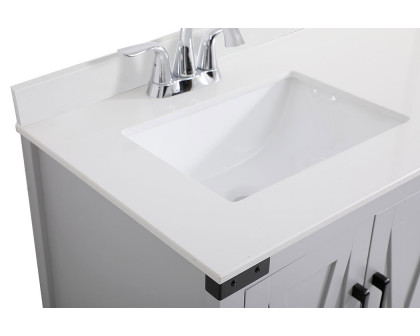 Elegant Bathroom Vanity - Gray (VF90236GR-BS)