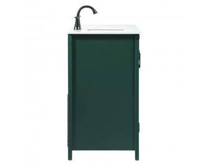 Elegant Bathroom Vanity - Green (VF90236MGN)