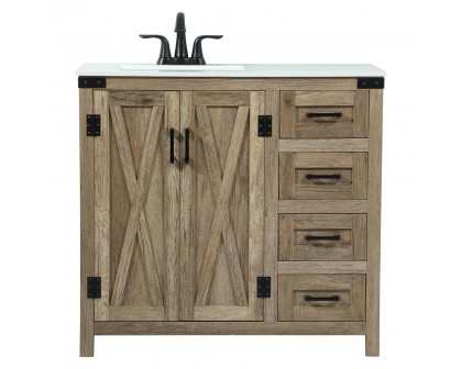 Elegant - Bathroom Vanity (PNT-VF90236)