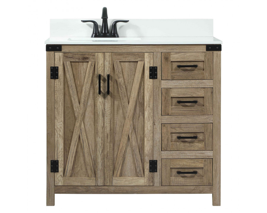 Elegant - Bathroom Vanity (PNT-VF90236)