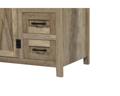 Elegant Bathroom Vanity - Natural Wood (VF90236NT-BS)