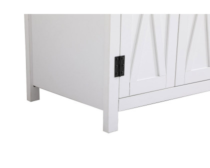 Elegant Bathroom Vanity - White (VF90236WH-BS)