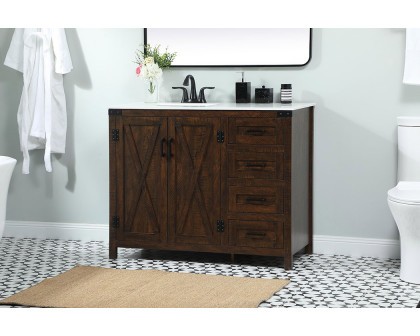 Elegant Bathroom Vanity - Espresso (VF90242EX)