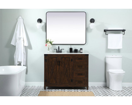 Elegant Bathroom Vanity - Espresso (VF90242EX)