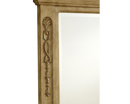 Elegant Wall Mirror - Antique Beige (VM-1001)