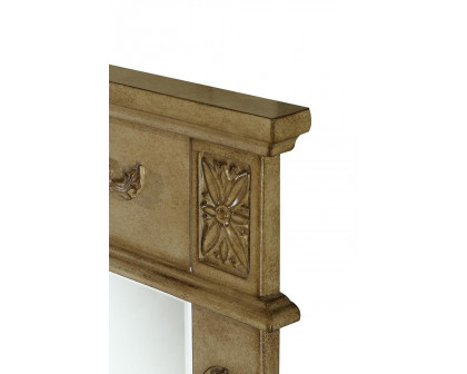 Elegant Wall Mirror - Antique Beige (VM-1003)