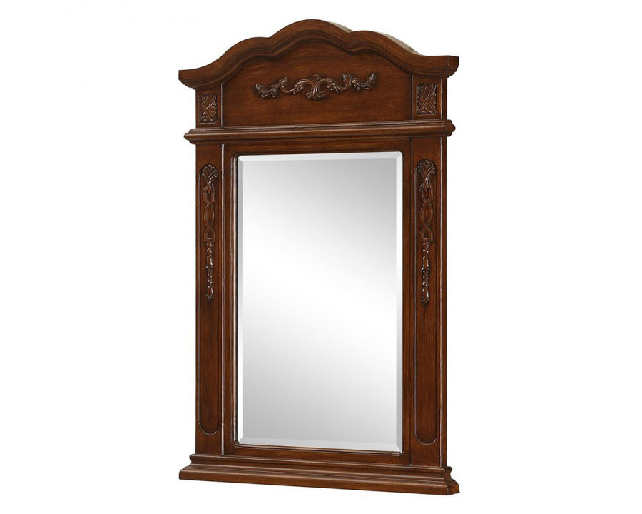 Elegant Wall Mirror - Brown (VM-1005)