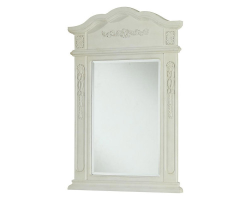 Elegant Wall Mirror - Antique White (VM-1006)