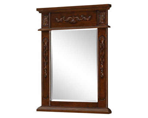 Elegant Wall Mirror - Brown (VM-1009)