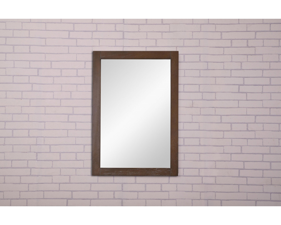 Elegant Wall Mirror - Brown (VM-2003)