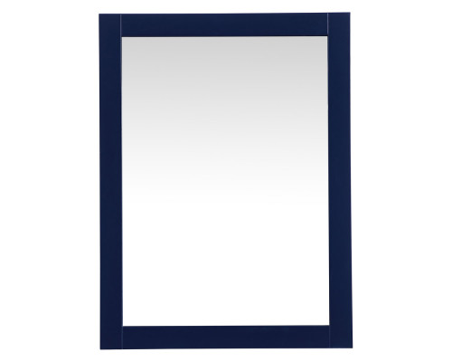 Elegant Wall Mirror - Blue, D 27", H 36" (VM22736BL)