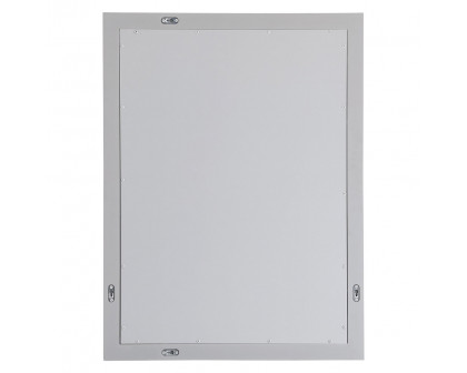 Elegant Wall Mirror - Gray, D 27", H 36" (VM22736GR)