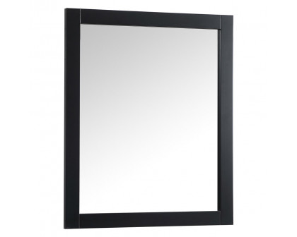 Elegant Wall Mirror - Black, D 30", H 36" (VM23036BK)