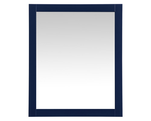 Elegant Wall Mirror - Blue, D 30", H 36" (VM23036BL)