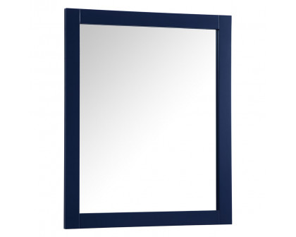 Elegant Wall Mirror - Blue, D 30", H 36" (VM23036BL)