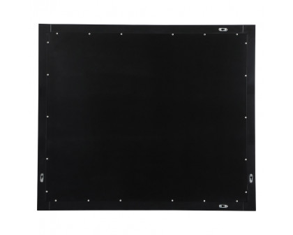 Elegant Wall Mirror - Black, D 42", H 36" (VM24236BK)