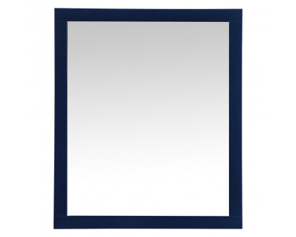 Elegant Wall Mirror - Blue, D 42", H 36" (VM24236BL)