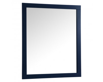 Elegant Wall Mirror - Blue, D 42", H 36" (VM24236BL)