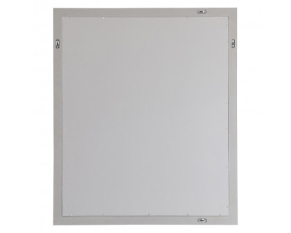 Elegant Wall Mirror - Gray, D 42", H 36" (VM24236GR)