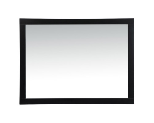 Elegant Wall Mirror - Black, D 48", H 36" (VM24836BK)