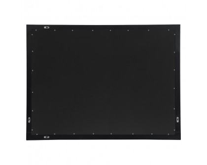 Elegant Wall Mirror - Black, D 48", H 36" (VM24836BK)