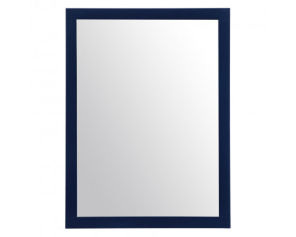 Elegant Wall Mirror - Blue, D 48", H 36" (VM24836BL)