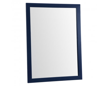 Elegant Wall Mirror - Blue, D 48", H 36" (VM24836BL)