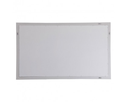 Elegant Wall Mirror - Gray, D 60", H 36" (VM26036GR)