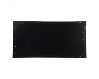 Elegant Wall Mirror - Black, D 72", H 36" (VM27236BK)